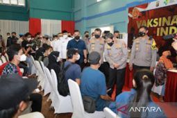 Polri genjot  vaksinasi penguat di Tangerang, Banten