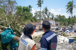 PT Timah bangun rumah korban puting beliung di Kebintik