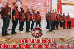 Masyarakat Papua Barat nyatakan dukung Ganjar-Puan sebagai Capres-Cawapres 2024