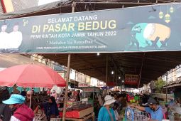 Pedagang antusias Pemkot Jambi kembali buka pasar bedug