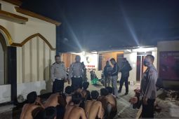 Polresta Tangerang mengamankan 10 remaja diduga  tawuran