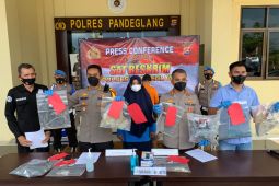 Polres Pandeglang tangkap tersangka pemilik bom ikan meledak