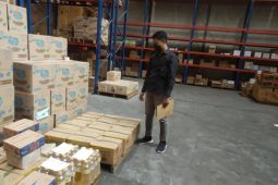 Polres Tabalong cek ketersediaan minyak goreng dan bahan pokok