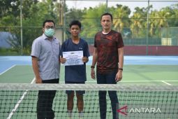 Bakal berlaga di ajang tenis internasional, Faiz Habibi Rizqi terima dukungan PT Timah Tbk