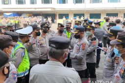 Danrem Gapu pimpin apel pengamanan kunjungan Presiden Jokowi
