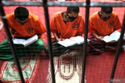 Pesantren Ramadhan di Rutan Mapolres Blitar Kota