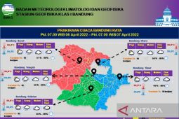 BMKG Bandung: Akhir musim hujan pada April perlu diwaspadai
