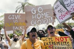 Dinasti politik Sri Lanka tertatih-tatih di ujung kekuasaannya