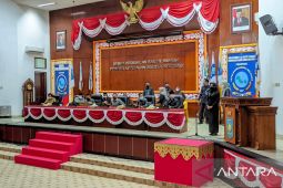 DPRD Babel paripurna usulan pemberhentian gubernur dan wakil gubernur Babel