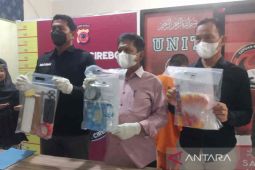 Bandar sabu dengan modus "serlok" dibekuk Polresta Cirebon