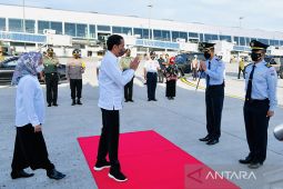 Jokowi lakukan kunjungan kerja ke Jambi