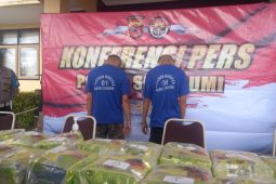 Polres Sukabumi gagalkan peredaran sabu-sabu miliaran rupiah