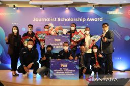 BRI kukuhkan 36 jurnalis penerima beasiswa untuk melanjutkan pendidikan S2