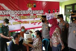 Polresta Mojokerto percepat vaksinasi warga lansia