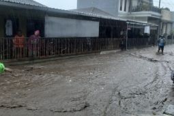 Hujan deras dua jam, sembilan titik Kota Malang tergenang banjir