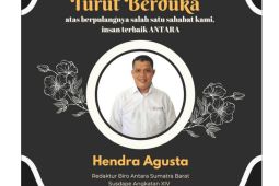 Selamat jalan Hendra Agusta, wartawan berdedikasi dari Padang