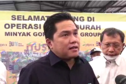 Erick ketuk hati swasta terkait komitmen minyak goreng bagi rakyat