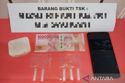 Polisi tangkap seorang penyimpan lima paket sabu-sabu