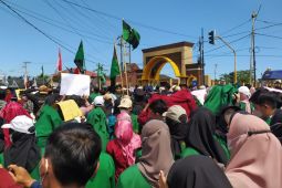 Ribuan mahasiswa Bengkulu tolak perpanjangan jabatan presiden 3 periode