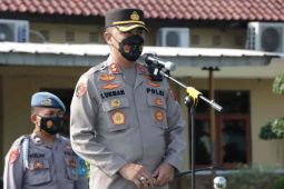 Polres Indramayu gelar pengamanan unjuk rasa mahasiswa humanis
