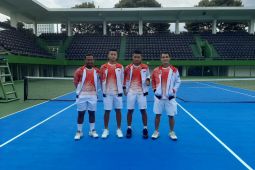 Tim Piala Davis Junior Indonesia bertolak ke India