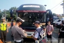 Polres dan Dishub Purwakarta gelar ramp check kendaraan jelang musim mudik