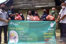 PT Timah Tbk gelar "Gerakan Sembako Berbagi" di Muntok