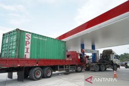 Pertamina pasok solar subsidi 32 ribu liter  untuk SPBU Km 13