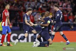 Liga Champions- Man City amankan tiket ke semifinal setelah singkirkan Atletico