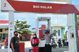 Cek ketersediaan BBM, Polsek Medang Deras datangi SPBU