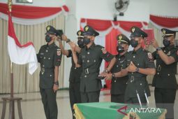 Pangdam VI Mulawarman melantik 233 prajurit tamtama baru