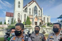 Polri dan TNI jaga pelaksanaan perayaan Paskah di Jambi
