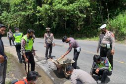 Polres Kepahiang beri perhatian titik rawan lakalantas jelang mudik