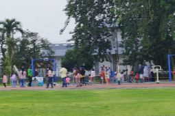 Alun-alun Kota Bogor jadi tempat ngabuburit warga jelang buka puasa