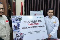 Dompet Dhuafa kolaborasi LAZ MKU, dengan menghadirkan ambulans bagi rumah sakit di Gaza Utara, Palestina