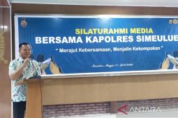 Pindah tugas, Kapolres Simeulue pamit