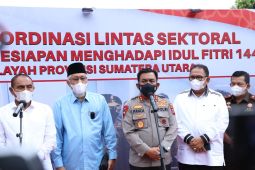 Sebanyak 10.376 personel gabungan amankan mudik lebaran di Sumut