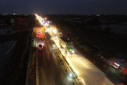Jelang mudik Lebaran, Kementerian PUPR buka jalan rigid Duduksampeyan Gresik