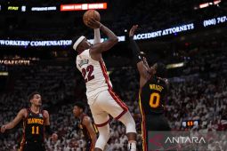 Playoff NBA: Jimmy Butler pimpin Miami Heat ungguli Hawks 2-0
