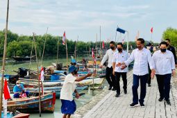 Presiden fasilitasi pembuatan  sertifikat tanah oloran nelayan Gresik