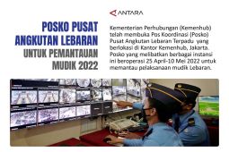 Posko pusat angkutan Lebaran untuk pemantauan mudik 2022