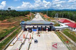 Konstruksi tol Bengkulu - Taba Penanjung capai 100 persen