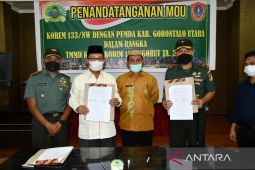 TMMD Gorontalo Utara buka akses jalan wilayah ibu kota kabupaten