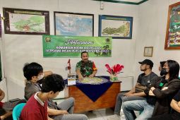 Silaturahmi dengan insan media, Dandim harapkan sinergitas yang kuat