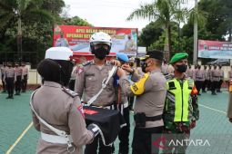 Kapolres Balangan pimpin apel gelar pasukan Ketupat Intan 2022