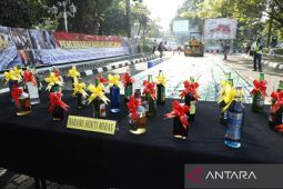 Forkopimda Bogor musnahkan 21.491 botol minuman keras hasil sitaan