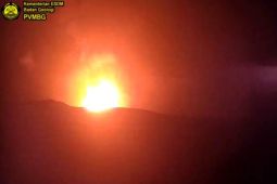 Status Gunung Anak Krakatau di Perairan Selatan Sunda ditetapkan menjadi siaga