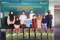 Bulan Ramadan, PT Timah santuni ratusan anak yatim di Bangka Barat