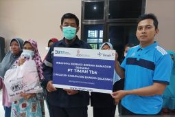 480 masyarakat Bangka Selatan terima kegiatan "Timah merik sembako"
