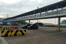 Arus mudik Pelabuhan Merak, Banten masih sepi